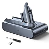 6000mAh Batteria Compatibile con Dyson V6, V6 Motorhead PRO Exclusive, DC62, DC62 Animal/Animalpro, DC74, 967810-21