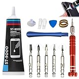 GXGM PColla Schermo Cellulare, Colla per Display Smartphone, Colla Smartphone, Impermeabile e ad asciugatura rapida, può Essere Utilizzato per Riparare Gli Schermi di Computer E Fotocamere(50ml)