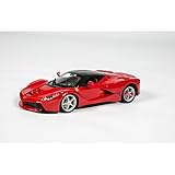 Bburago - Ferrari LaFerrari Modellino, Scala 1:24, Rosso