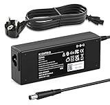Caricatore PC 90W Alimentatore Compatibile con HP Pavilion DV6 DV7 DV4 G6 G7 Compaq 6730b 6530b 6560b EliteBook 840 850 G1 G2 Probook G1 G2 Caricabatterie Adattatore 7.4 X 5.0mm