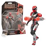 GORMITI THE NEW ERA - Scion Del Clan Del Fuoco Zane Lancia Sfere, Action Figure 15 Cm Con Funzione Attacco, Gormita Articolato Con Armatura Effetto Silver,Per Bambini A Partire Dai 3 Anni