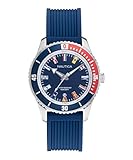 Nautica Orologio da polso da uomo al quarzo sport cinturino in rubber blue cassa in stainless steel display analogico blue - NAPPBS020