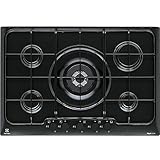 Electrolux PN750UV Incasso Piano cottura a gas Nero piano cottura