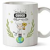 Mugffins Tazza Cuoco (Migliore del Mondo) - Idee Regali Originali Ospitalità