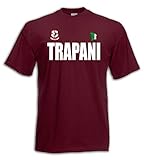 Settantallora - T-Shirt Maglietta J2898 Citta d'Italia Trapani Sicilia Taglia M