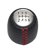 NEZIH MANUALE AUTO MAIUSC MAIUSC MANOB manopola Gear Shift Knob Shifter Adatta for ALFA. Adatto for Romeo 159. Adatto for Brera. Adatto for Spider 2005-2011 OEM 55344557 Pomello del cambio(1 2 3 4 5