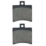 AHL 1 paio di pastiglie freno posteriori per moto Compatibili con APRILIA SR 50 Street (LC) (TE00/TEA00) 2003-2013/Atlantic 125/200/250 2003-2006 /RS 125 (Radial Caliper model) 2T 2006-2014