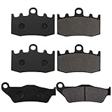Cyleto Pastiglie Freno Anteriore e Posteriore per BM-W R1200S 2006-2008 R1200 RT R 1200 RT 2005-2013 R1200 ST 2003-2008 R 1150 GS Adventure 2001-2006 K 1200 S 2005-2008
