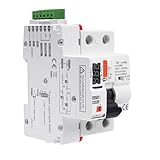 Salvavita con Riarmo Automatico con display a LED,40A 30mA 2P AC230V Interruttore Differenziale a Riarmo Automatico RCCB Salvavita Riarmo Automatico(30mA Type AC)