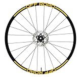 Adesivi Cerchi Bici MTB 26'' - 27,5'' - 28-29'' Pollici Ruota Bici MTB Bike Stickers Mountain bike off road COD. B0145 (26'' Pollici, Giallo 21)