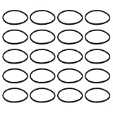 LT Easiyl 20 cinghie di ricambio per lettore DVD ottico, in gomma, compatibile con XBOX 360, compatibile con Slim, compatibile con OG Xbox, nero