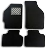 Tappetini per Fiat Punto II 188 dal 1999 al 2010 (anche Classic) su Misura, Antiscivolo, battitacco in gomma rinforzato