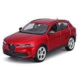 BBURAGO Alfa Romeo Tonale - Modellino Realistico Auto in Scala 1:24, Replica Diecast con Portiere e Cofano Apribili, Licenza Ufficiale Alfa Romeo, Età Consigliata 3+ Anni