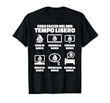 Barca a Vela Velista Divertente Tempo Libero Maglietta