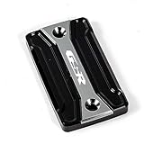 ZeNaha Tappo di Scarico for Moto, Tappo di riempimento Olio Motore, Coperchio del Serbatoio del Liquido dei Freni Anteriore, Compatibile con Suzuki GSR 750 400 600 GSR750 GSR400 GSR600 (Color : 1 RES