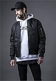Urban Classics Basic Bomber Jacket, Giacca Uomo, Nero, S