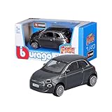 Bburago - Fiat 500E - Modellino Realistico Auto in Scala 1:43 (Scelta Casuale tra i Colori Disponibili), Licenza Ufficiale FIAT, Età consigliata 3+ Anni