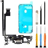 ZHUROUPU per iPhone 12 PRO Max 6,7 Pollici Sostituzione del Cavo Flessibile della Porta di Ricarica, Scheda di Ricarica del connettore Dock USB/Jack Audio per iPhone 12 PRO Max