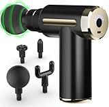 Pistola Massaggio Muscolare Mini Cotsoco Massaggiatore Muscolare Ultraleggera Regolazione a un Pulsante 6 Velocità Massaggiatore per Tessuti Profondi