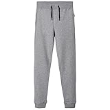 Name It Nkmsweat Pant Unb Noos, Pantaloni Sportivi Bambini e ragazzi, Grigio (Grey Melange), 116