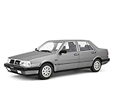 LAUDORACING-MODEL Lancia Thema 2.0 i.e. Turbo 1984 Grigio Metallizato Modellino Auto Esclusivamente per Collezionisti
