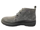 Boemos Polacco da Uomo Camoscio 4996 Antracite. Scarpa dal Design Raffinato. Collezione Autunno-Inverno 2021 EU 43