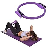 Ring Pilates Cerchio Pilates Ring Anello Yoga Ring, Cerchi per Pilates, Cerchia di Pilates, per fitness a casa Adatto, Doppio Manico per Circle Pilates - Yoga Gym Fitness Allenamento, per Le Donne
