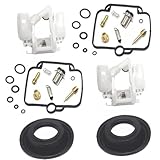 KJHOPY Parti del carburatore Kit di Riparazione Carburatore Moto Diaframma Galleggiante Kit di Riparazione Carburatore per Aprilia per Pegaso 650 1993-1999
