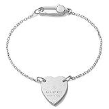 Gucci - Braccialetto argento sterling Non un gioiello Donna, Argento, 18 cm - YBA223513001018