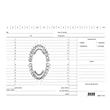 EDIPRO - E3529 - 100 schede per dentisti, 17x24