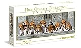Clementoni Collection Panorama Puzzle Beagles, 39435, Color, 1000 Pezzi