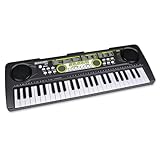 Bontempi 15 4970 Tastiera Digitale 49 Tasti, 35 Brani Preregistrati, 100 Suoni, 100 Ritmi, Funzione Metronomo e Transposer, 52,6x18x4 cm