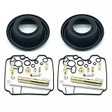 Per Yamaha XTZ750 XTZ 750 Super Tenere Kit di riparazione carburatore Kit float ago Main Pilot Jets PLUNGER Aspiraghm 2 set