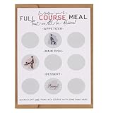 GONZTEL 1 pezzo Gratta e vinci erotici per adulti, Regalo di S.Valentino erotico, Regalo di anniversario birichino ed erotico per le coppie, Regalo sexy per lui e lei per fidanzato o marito.