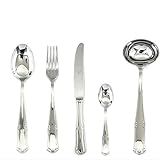 MEPRA Bavaria Servizio Moka, 30 Pezzi, Acciaio Inossidabile 18/10