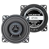 Majestic AP 205 SC – Coppia di altoparlanti per auto 100mm (4”), 100W, 2 vie, confezione scatola