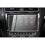 CDEFG Compatibile con VW Golf 7 7.5 Facelift R GTD GTI GTE 2017-2019 Pellicola Protettiva per Navigatore Golf 7 in Vetro Temperato 9,2 pollici GPS Proteggi Schermo Protettivo Golf 7 7.5 Accessori