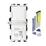 K KYUER 7900mAh EB-BT800FBE Tablet Batteria per Samsung Galaxy Tab S 10.5 LTE SM-T800 SM-T801 SM-T805 T805C T807 T807A T807P T807V 3G,4G WiFi EB-BT800FBU BT800FBC BT800FBE BT800FBJ BT800FBK with Tools