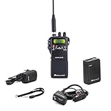 Midland - Radio CB Ricetrasmittente Portatile Senza Licenza Alan 42 DS, Multi Banda per Tutti Paesi EU, Squelch Digitale - Ricetrasmittenti Professionali AM/FM Presa 2 Pin, Antenna e Altri Accessori