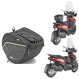 BORSA DA TUNNEL SELLA COMPATIBILE CON YAMAHA T MAX 560 CON TASCHE LATERALI EA135 GIVI NERA