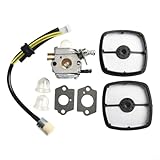 Kit carburatore per decespugliatore Echo SRM-2100SRM-1501 SRM-3800 SRM-3100 SRM-2100SB SRM-2305 SRM-3000 SRM-2110 SRM-2400 SRM-2410, carburatore tosaerba
