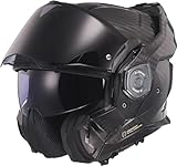 LS2, Casco moto modulare ADVANT X CARBON Gloss Carbon, L