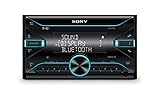 Sony DSX-B710KIT Autoradio con Ricezione DAB/DAB+/FM, Antenna e Microfono Esterno Incluso, Illuminazione Variabile, Dual Bluetooth, Siri Eyes Free, AUX e USB, potenza 4x55W, File FLAC, Nero