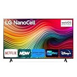 LG NanoCell 65'', Serie 81 2024, 65NANO81T6A, Smart TV 4K, Processore α5 Gen7, 20W, 3 HDMI, Filmmaker Mode, Game Optimizer, Alexa, Wi-Fi, webOS 24, Telecomando puntatore
