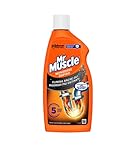 Mr Muscle Tubi e Scarichi Gel, Stura Lavandini e Scarichi, Disgorgante Forte, Sicuro per i Tubi, Monodose, 1 Confezione da 500ml