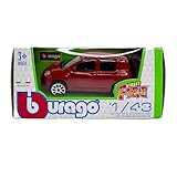 Burago Auto 1:43 Fiat Panda, Rosso