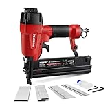 WORKPRO Chiodatrice Pneumatica 2 in 1, 18GA 9040/F50 Sparachiodi Aria Compressa max 7,1 bar con 400 Chiodi e 300 Graffette, Adatto per la fabbricazione di mobili, decorazione d'interni ecc