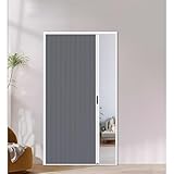 Porta a Soffietto Porta A Soffietto Interna Altezza 193 200 203 Cm, Porte Pieghevoli A Soffietto Per Soggiorno/Roulotte/Camper — Blocca L'aria Fredda/Calda(148x200cm)