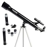 Celestron 21039 PowerSeeker 50AZ Telescopio rifrattore, Apertura 50 mm, Nero