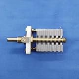 LeTkingok Condensatore Variabile ad Aria 270pF 1000V, CW1-F-270 per Sintonizzatore RF per Radioamatori